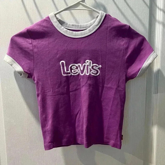 Levi's Women's Graphic Ringer Mini Tee (Size XS) - Picture 3 of 7